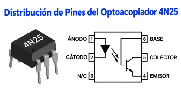 IC OPTOACOPLADOR 4N25