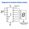 IC 74LS48 7448 DECODIFICADOR BCD A 7 SEGMENTOS CC