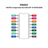 IC 74LS85 7485 COMPARADOR DE 4 BITS
