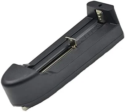 Cargador de 1 Batería 18650 Universal de Pared Litio LiPo 110V 1A