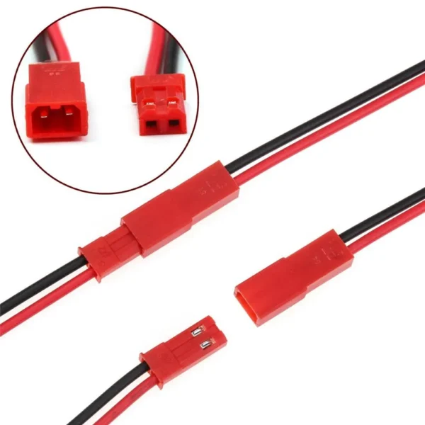 CONECTOR JST MACHO/HEMBRA 10CM