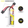 Batería LiPo Gaoneng GNB 2S 7.6V 380mAh 90C (XT30 HV)