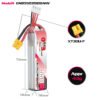 Batería LiPo Gaoneng GNB 3S 11.4V 550mAh 100C (XT30 HV)