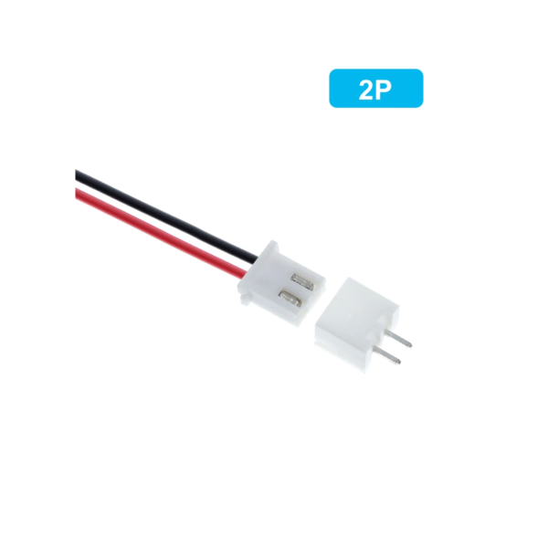Conectores JST-XH 2.54mm de 2 Pines (Macho-Hembra)