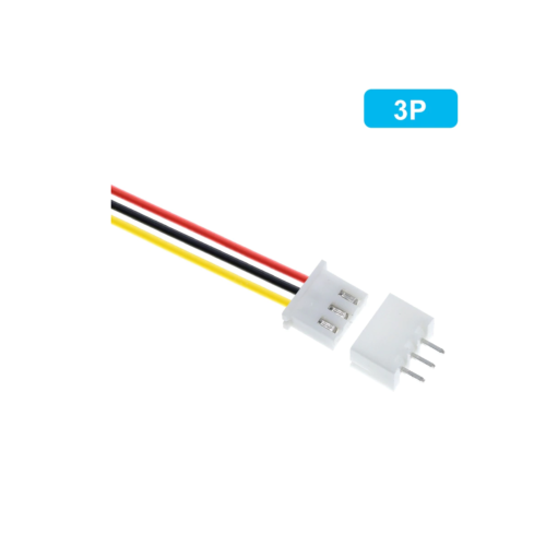 Conectores JST-XH 2.54mm de 3 Pines (Macho-Hembra)