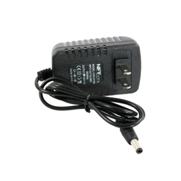 Adaptador Cargador 110V a 12V 1A (Plug DC 5.5mm x 2.1mm) β SmartBot Store