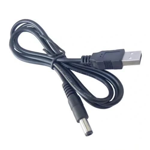 Cable Adaptador de 5V USB a DC005 (5.5mm) 1A