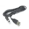 Cable Adaptador de 5V USB a DC005 (5.5mm) 1A