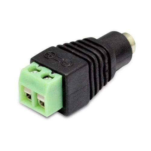 ADAPTADOR JACK DC A BORNERA 2 PINES