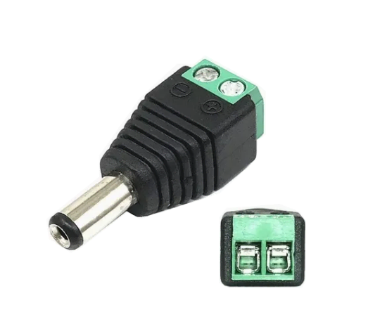 ADAPTADOR PLUG DC A BORNERA 2 PINES