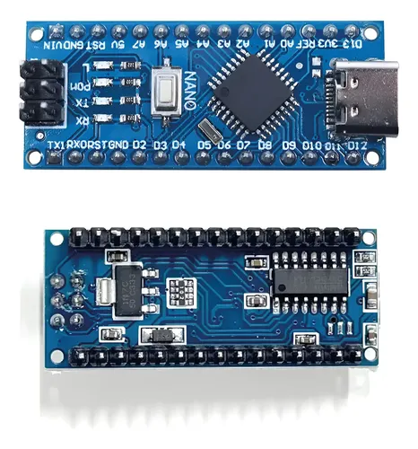 Arduino Nano V3.0 ATmega328P (Interfaz USB Tipo-C)
