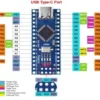 Arduino Nano V3.0 ATmega328P (Interfaz USB Tipo-C)