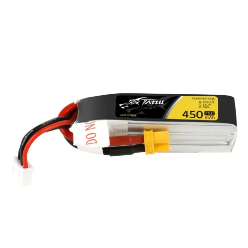 Batería LiPo Tattu 3S 11.1V 450mAh 75C (Long Size)