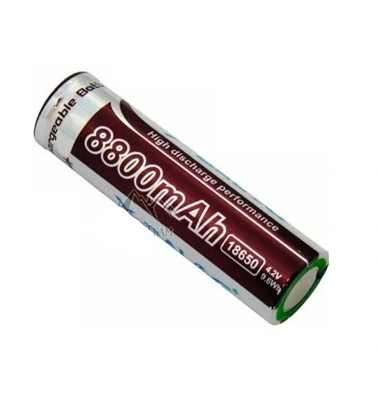 Batería de Litio 18650 3.7V 8800mAh (Alta capacidad)