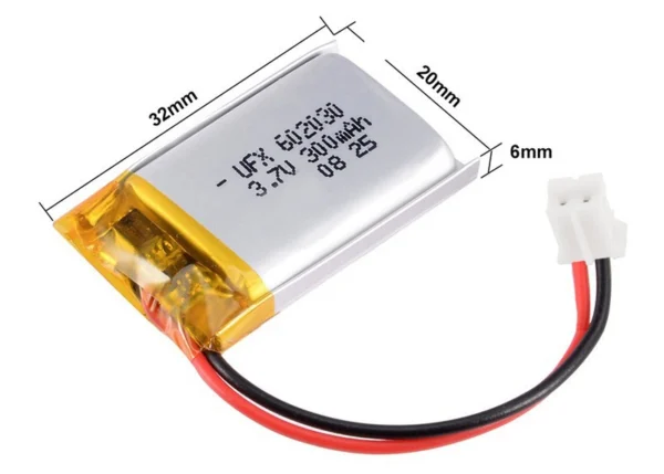 BATERIA LIPO 3.7V 300 MAH
