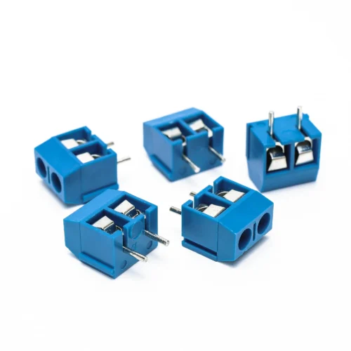 Bornera para PCB 2 Pines - Paso 5mm (KF301-2P)
