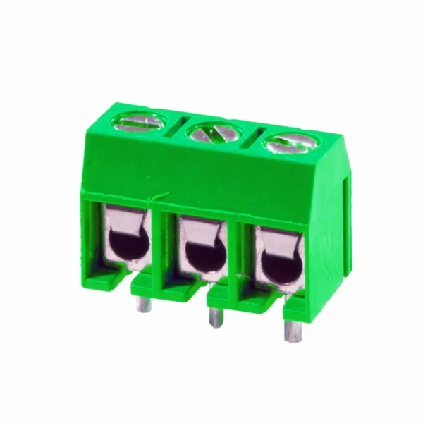 Bornera para PCB 3 Pines - Paso 5mm (KF301-3P)