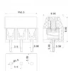 Bornera para PCB 3.5mm KF350 (3 Pines)