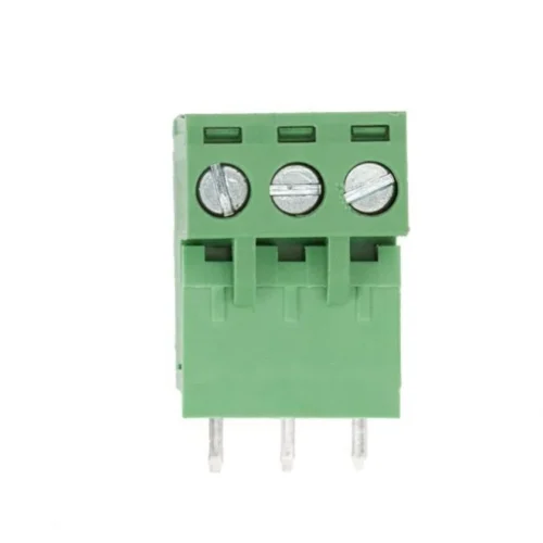 Bornera Enchufable 3 Pines PCB 5.08mm (Ángulo Recto)