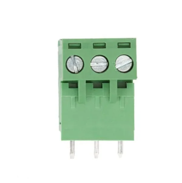 Bornera Enchufable 3 Pines PCB 5.08mm (Ángulo Recto)