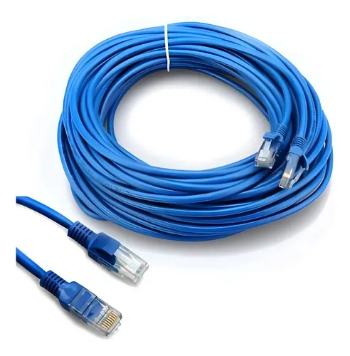 Cable Patch Cord Cat5E Azul – 3m / 10m