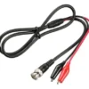 Cable Osciloscopio BNC Macho a 2 Lagartos