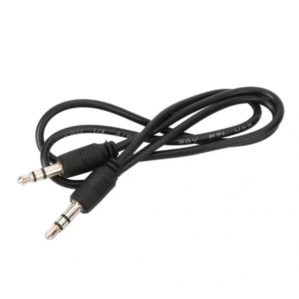 CABLE STEREO 3.5 A 3.5 90CM NEGRO