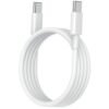 CABLE USB TIPO C A TIPO C BLANCO 60W