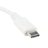 CABLE USB A USB TIPO C BLANCO