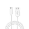 CABLE USB A USB TIPO C BLANCO