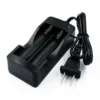 Cargador Dual para Baterías de Litio 18650 (Conexión 110V AC)