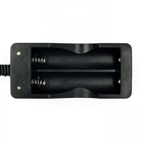 Cargador Dual para Baterías de Litio 18650 (Conexión 110V AC)