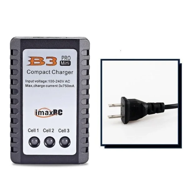 CARGADOR BATERÍAS LIPO DE 2S Y 3S IMAX B3 PRO FULL