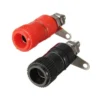Conector Banana Jack Mediano para Chasis (Hembra)
