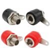 Conector Banana Jack Pequeño para Chasis (Hembra)