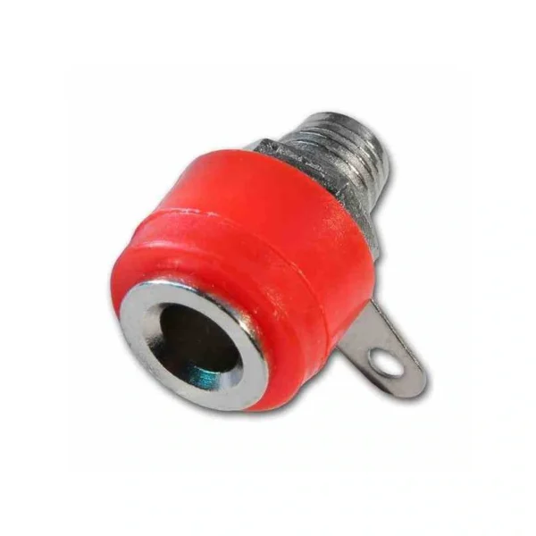 Conector Banana Jack Pequeño para Chasis (Hembra)