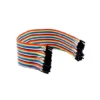Kit de 40 Cables DuPont Jumpers Hembra-Hembra (20 cm)