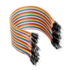 Kit de 40 Cables DuPont Jumpers Macho-Macho (15 cm)