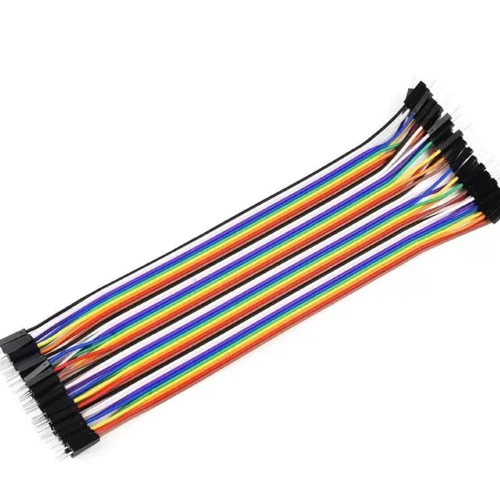 Kit de 40 Cables DuPont Jumpers Macho-Macho (20 cm)
