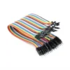 Kit de 40 Cables DuPont Jumpers Macho-Macho (20 cm)