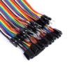 Kit de 40 Cables DuPont Jumpers Macho-Hembra (15 cm)