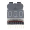 MODULO P309 COMPROBADOR MEDIDOR DE VOLTAJE BATERÍA LIPO 1S-8S