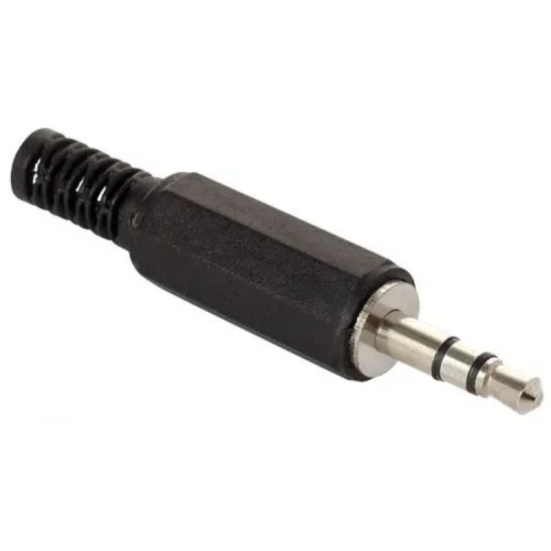 Conector Plug 3.5mm Estéreo Plástico (Macho)
