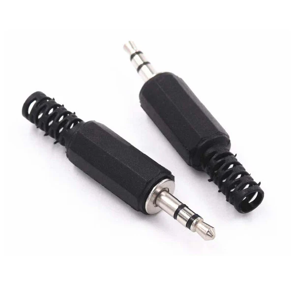 Conector Plug 3.5mm Estéreo Plástico (Macho)