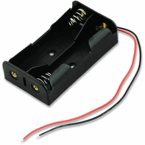 Porta Pilas para 2 Baterías 18650 7.4V