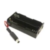 Porta Pilas para 2 Baterías 18650 7.4V con Plug DC