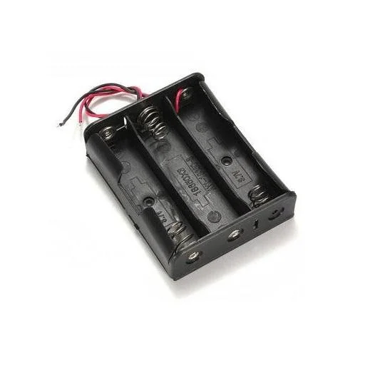 Porta Pilas para 3 Baterías 18650 11.1V