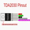 AMPLIFICADOR DE AUDIO TDA2030A