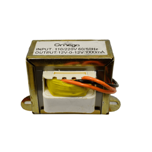 TRANSFORMADOR 110V A 12V 1A
