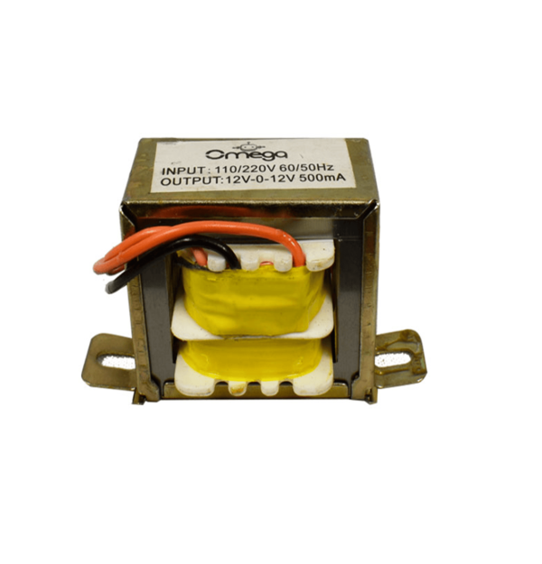 TRANSFORMADOR 110V A 12V 500MA